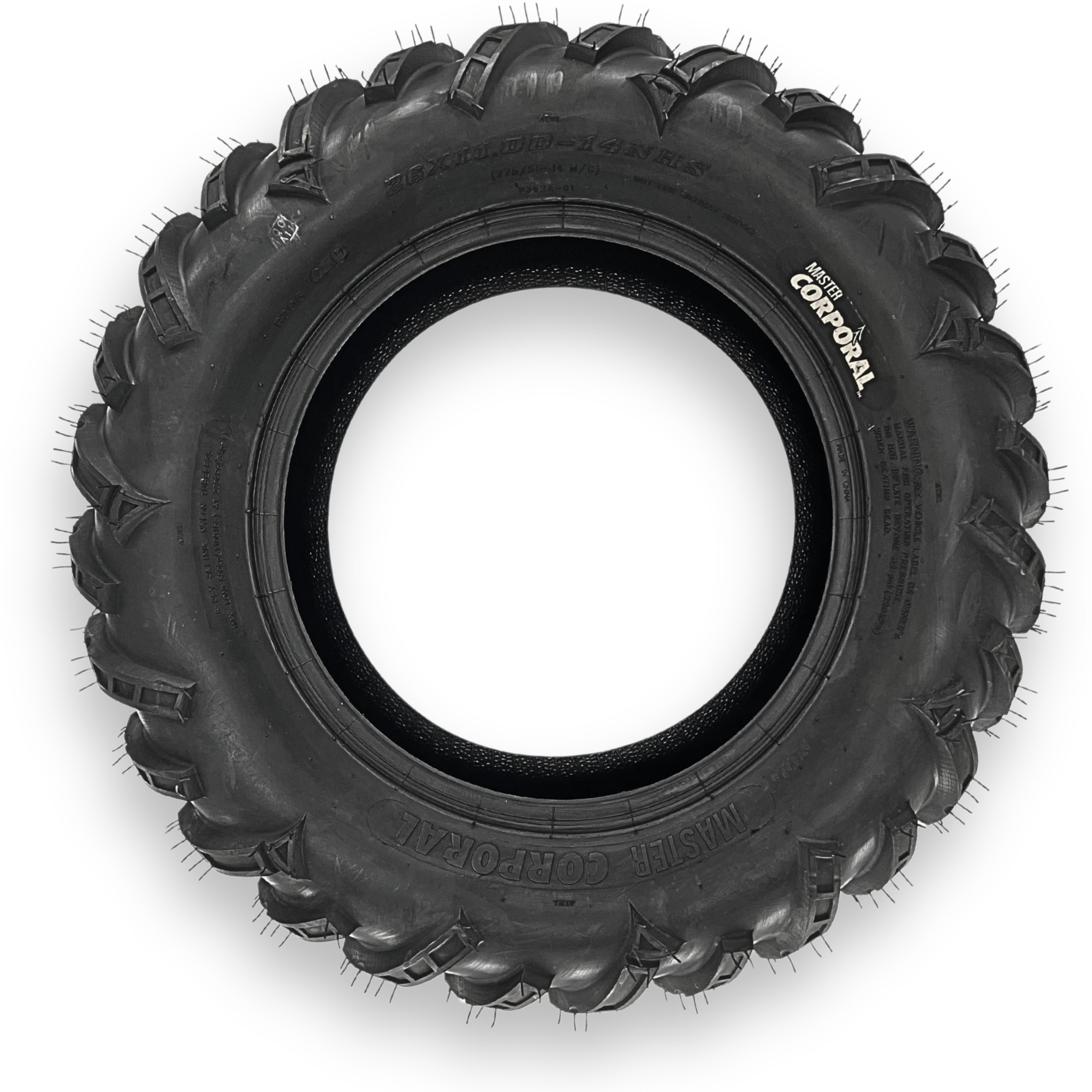 MASTER Corporal ATV/UTV Tire, 26 x 11.00-14, Model# 541135